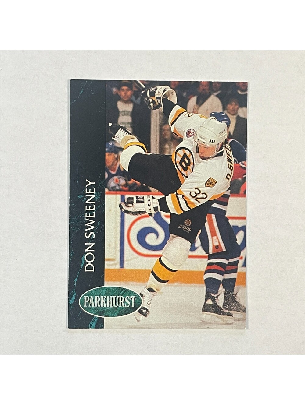 1992-93 Parkhurst #244 Don Sweeney Boston Bruins Card